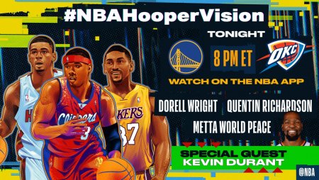 Durant se apresentou no Torneio da Temporada no NBA HooperVision